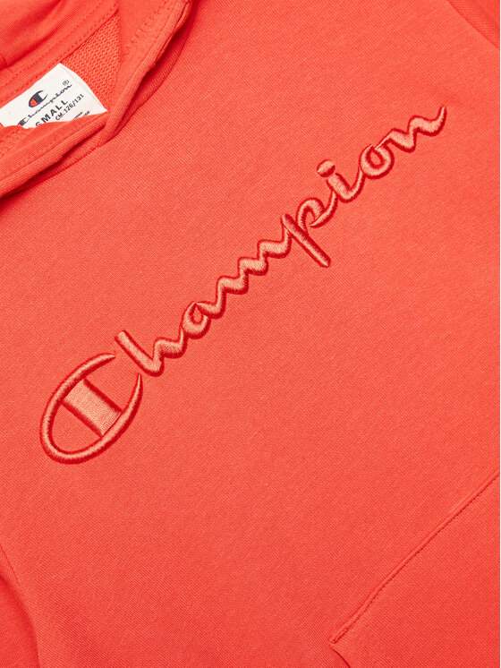 Champion Champion Bluza 306340 Pomarańczowy Regular Fit
