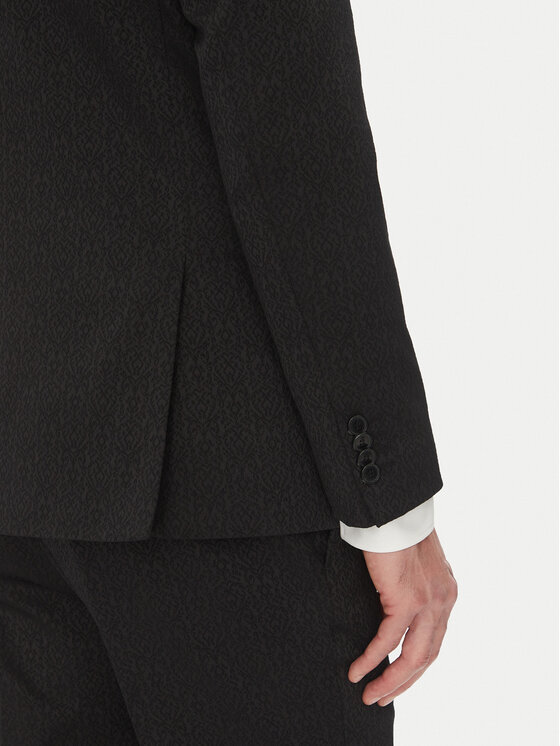 KARL LAGERFELD KARL LAGERFELD Sacou 155244 552042 Negru Regular Fit