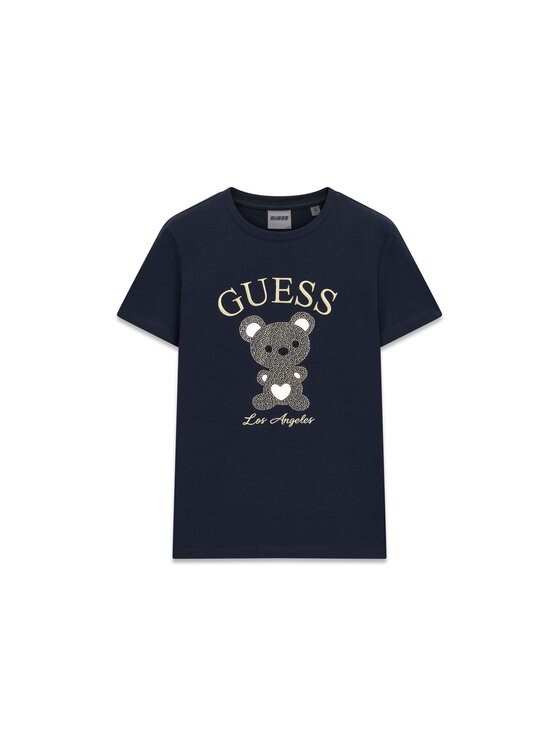 Guess Guess T-Shirt 185413 Niebieski Classic Fit