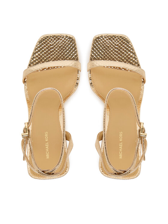 MICHAEL Michael Kors MICHAEL Michael Kors Sandále Liana 40T5LNHS1M Zlatá