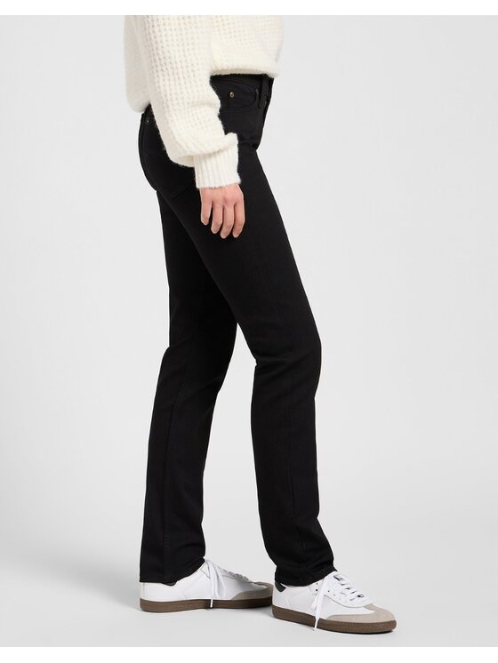 Lee Lee Jeansy Elly Czarny Slim Fit