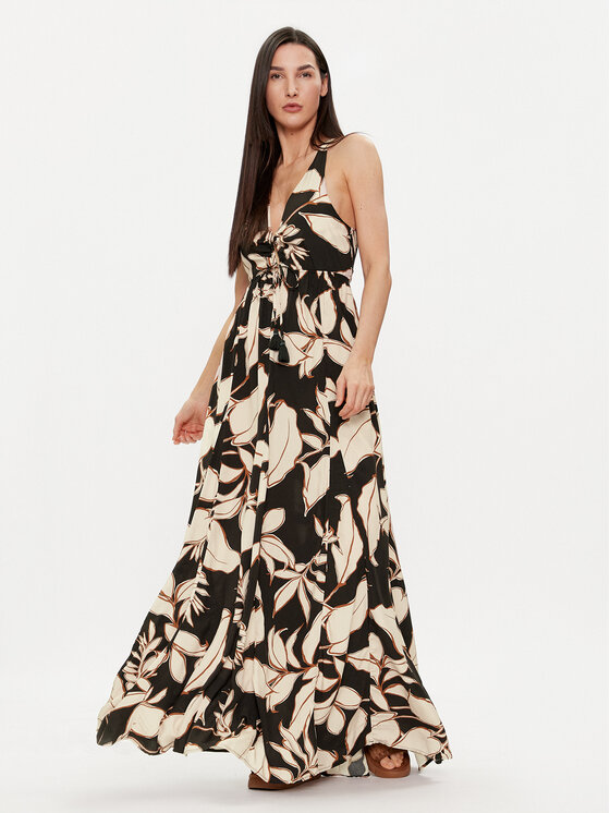 Maaji Maaji Sommerkleid PT1975CLD601 Schwarz Regular Fit