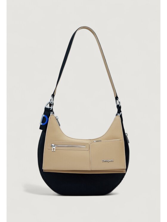 Desigual Desigual Torba BAG_DELTA LYRA BLACK Czarny