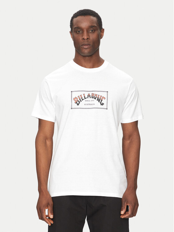 Billabong Tričko Arch EBYZT00167 Biela Regular Fit