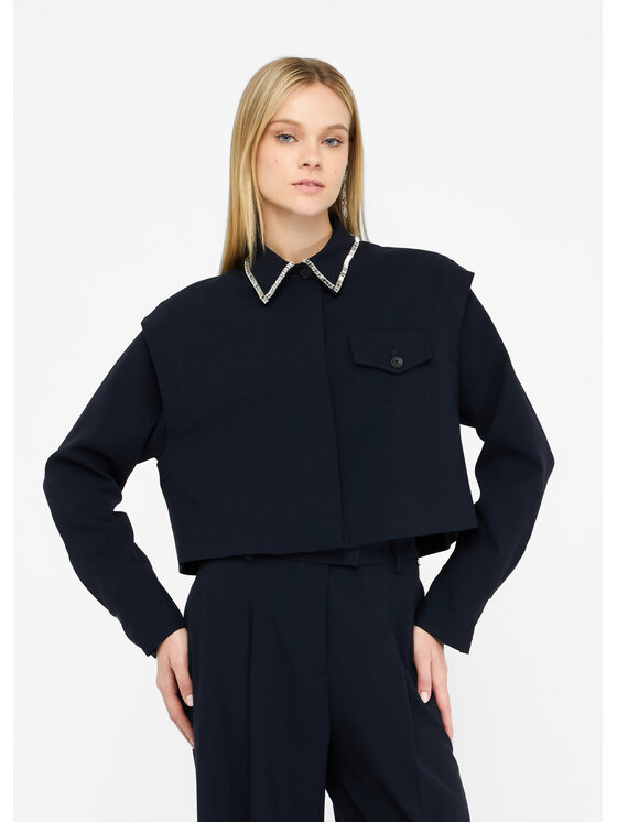 Liu Jo Liu Jo Camicia CF5340T054A94028 Celeste Regular Fit