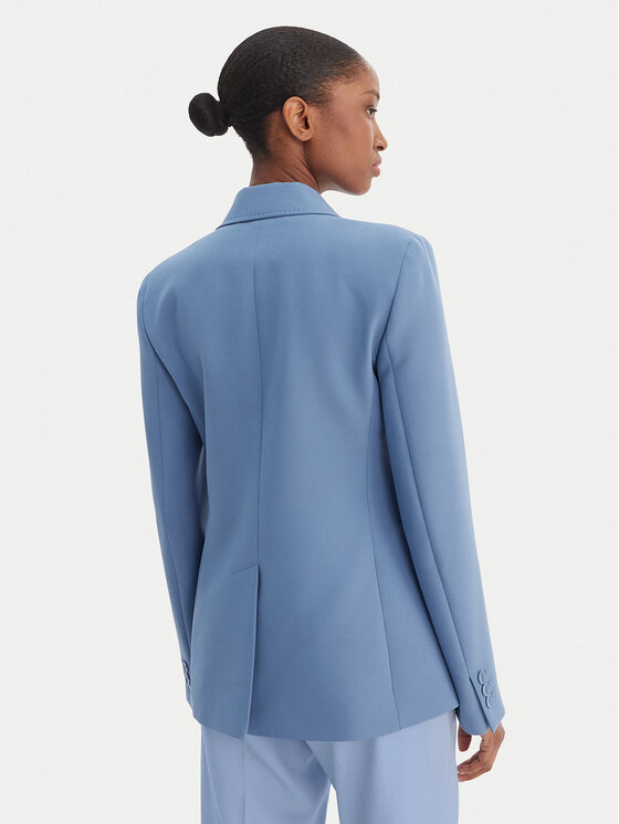 Weekend Max Mara Weekend Max Mara Сако Uva 2615041061 Светлосиньо Slim Fit