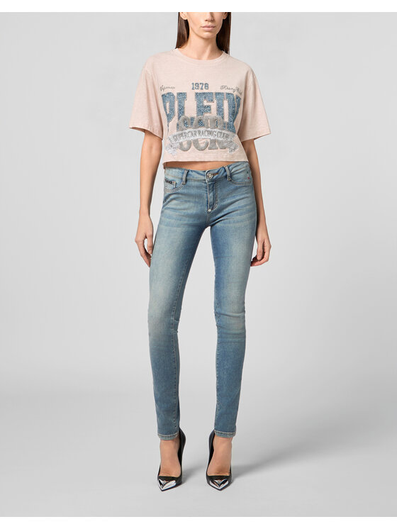 PHILIPP PLEIN PHILIPP PLEIN Tričko 24203 Biela Regular Fit