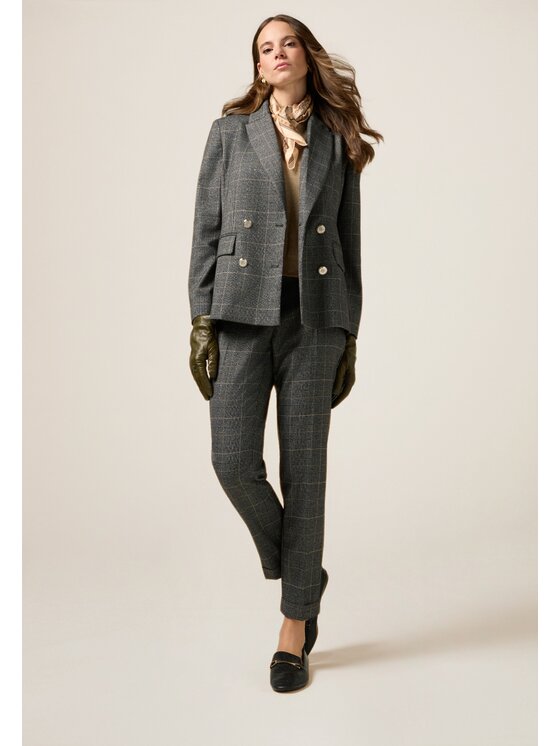 Oltre Oltre Pantaloni di tessuto P00BR009153N0S3 Grigio Regular Fit