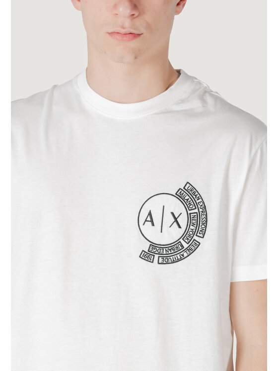 Armani Exchange Armani Exchange T-shirt XM000556 AF10358 Bianco Casual Fit