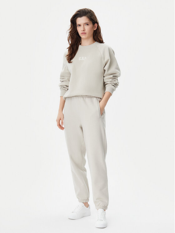 Gap Gap Pantaloni trening 765568-03 Bej Relaxed Fit