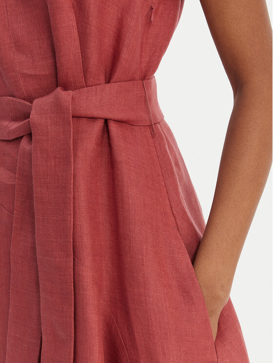 Weekend Max Mara Weekend Max Mara Vasaras kleita Esordio 2615221052 Sarkans Regular Fit