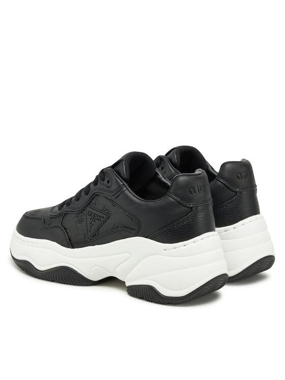 Guess Guess Sneakersy FLPHAP FAL12 Čierna