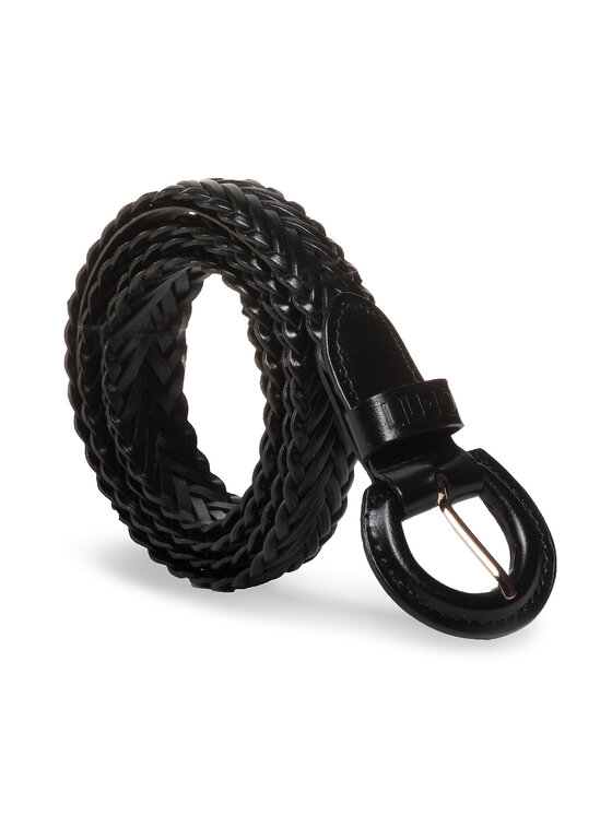 Liu Jo Liu Jo Cintura da donna Cintura Pelle Intrec FA0391 P0300 Nero