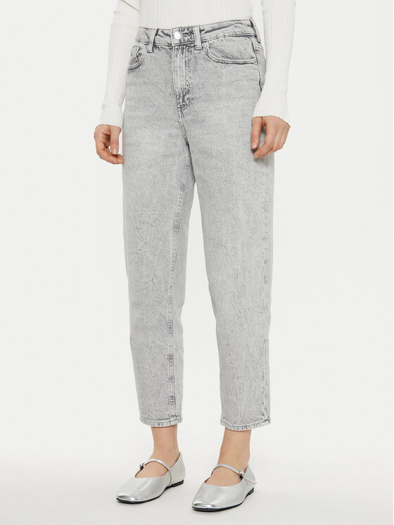 Vero Moda Vero Moda Blugi Tessa 10308860 Gri Mom Fit