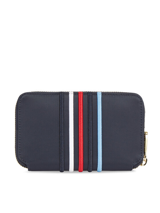 Tommy Hilfiger Tommy Hilfiger Портфейл Poppy Large Za Corp AW0AW16018 Тъмносин