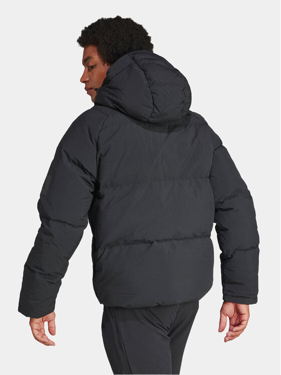 adidas adidas Geacă din puf Big Baffle IK3156 Negru Regular Fit