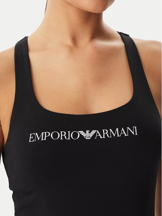Emporio Armani Underwear Emporio Armani Underwear Top EW002903 AF19026 UC001 Crna Slim Fit
