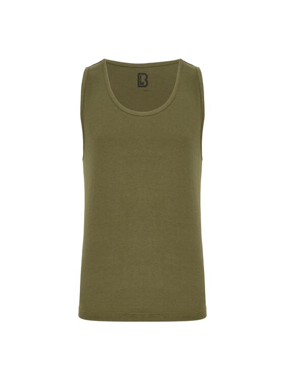 Brandit Brandit Tank top 4210.1.6XL Zielony Basic Fit