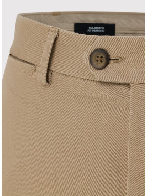 Pako Lorente Pako Lorente Chinosy P26WB-WX-002 Beżowy Slim Fit