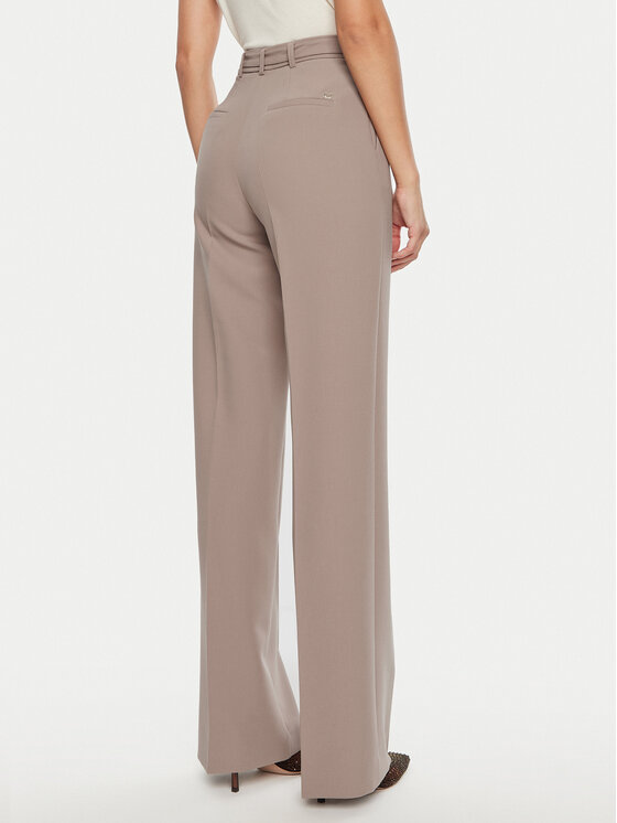 Marciano Guess Marciano Guess Παντελόνι υφασμάτινο Celia 4BGB03 7046A Μπεζ Regular Fit