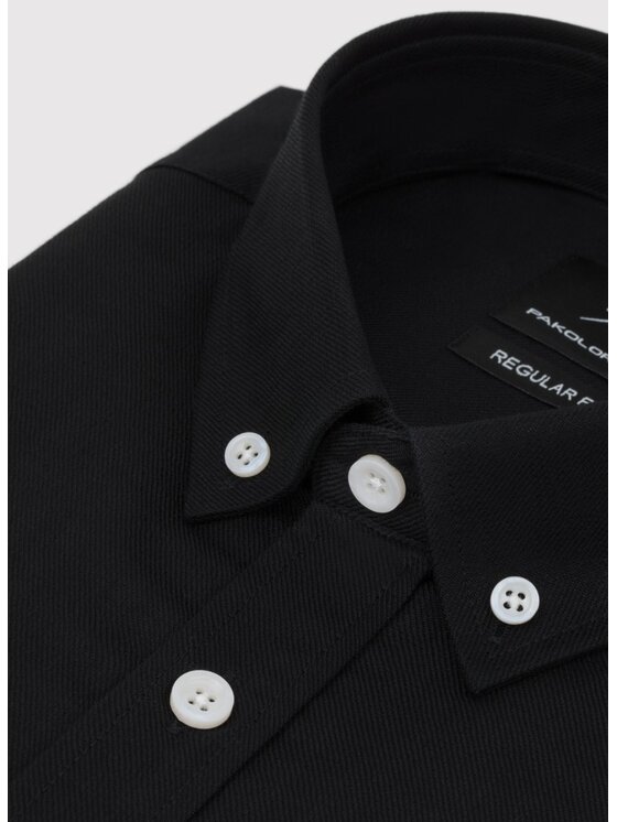 Pako Lorente Pako Lorente Koszula P24WF-1X-058 Czarny Regular Fit