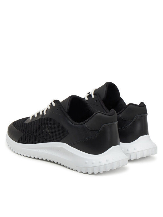 Calvin Klein Jeans Calvin Klein Jeans Laisvalaikio batai Eva Runner Low Mesh Mix YM0YM01185 Juoda