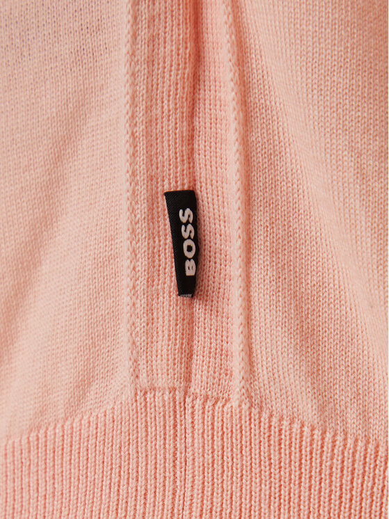 BOSS BOSS Sweter Leno-P 50468239 Różowy Slim Fit