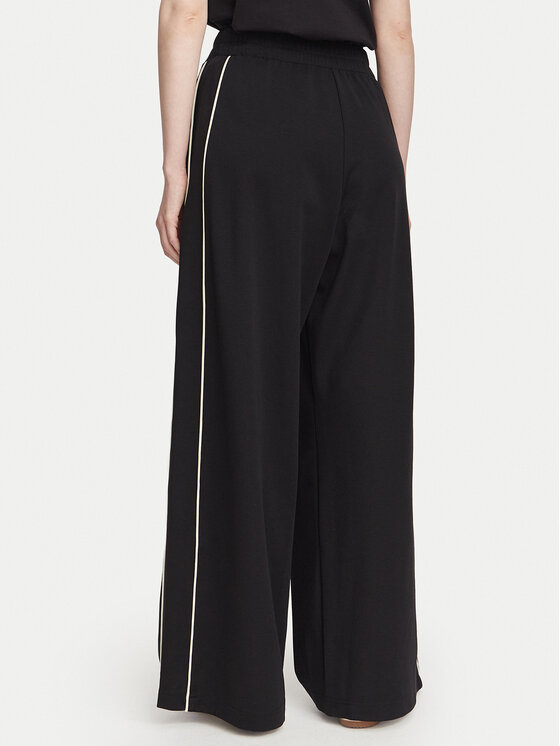 Weekend Max Mara Weekend Max Mara Teplákové kalhoty Godezia 2625786021 Černá Relaxed Fit
