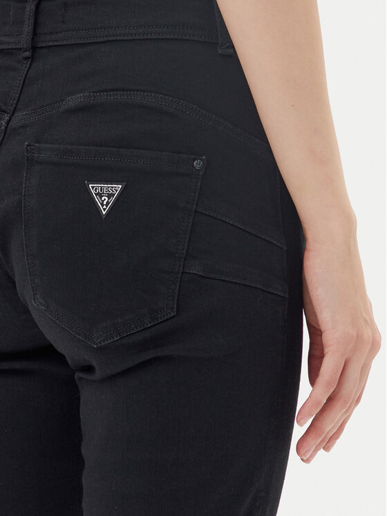 Guess Guess Blugi W4BA34 D4PZ1 Negru Skinny Fit