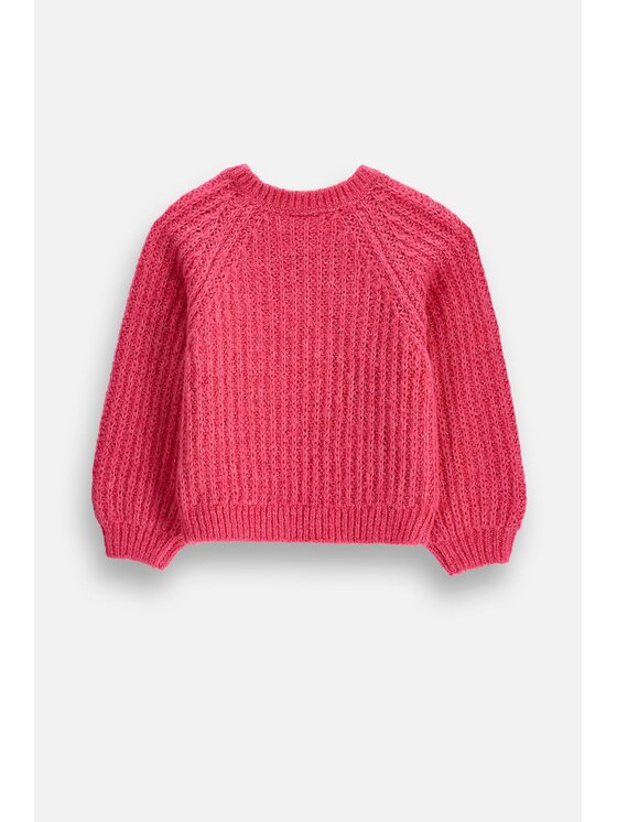 Coccodrillo Coccodrillo Sweter ZC6172101SGK-029 Różowy Regular Fit