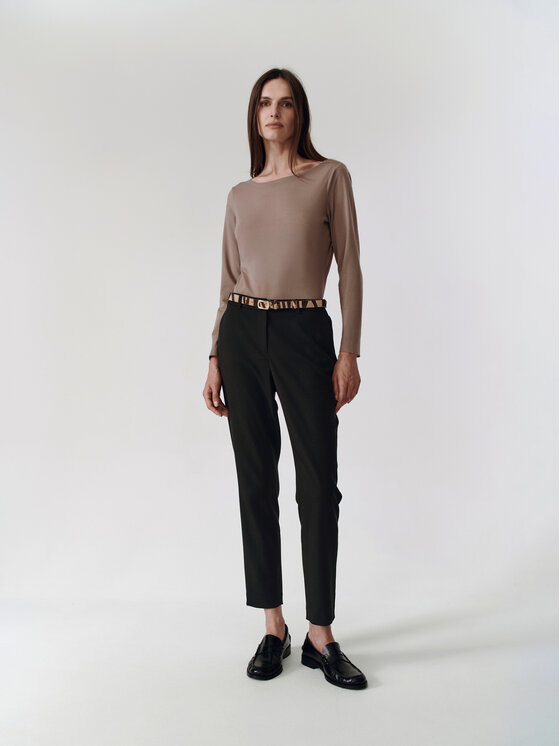 TATUUM TATUUM Bluzka MIKAJANKA Brązowy Classic Fit