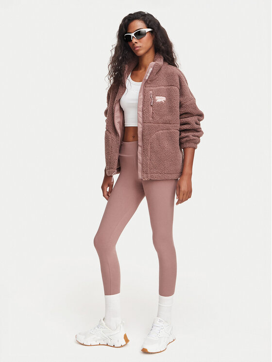 Reebok Reebok Fleecejacke RCC00131 Rosa Regular Fit