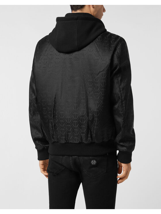 PHILIPP PLEIN PHILIPP PLEIN Bundy bomber 27017 Čierna Regular Fit
