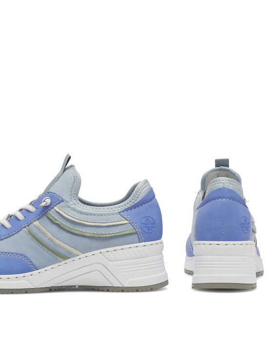 Rieker Rieker Sneakersy N4381-10 Modrá