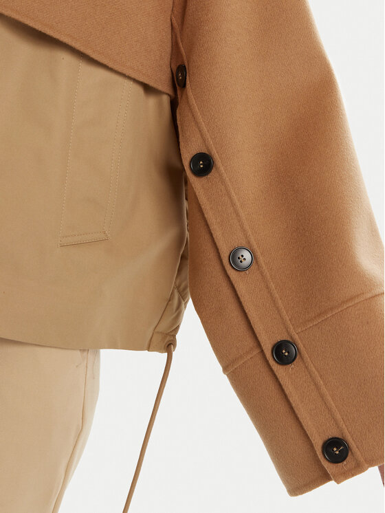 Weekend Max Mara Weekend Max Mara Viharkabát Bazar 2515081041 Bézs Relaxed Fit
