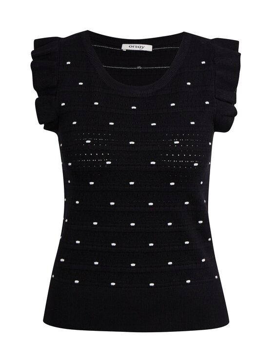 Orsay Orsay Sweter 507506660000__S Czarny Regular Fit
