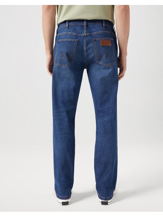 Wrangler Wrangler Jeansy Greensboro Winston Niebieski Regular Fit