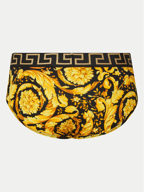 Versace Versace Slipy 1001383 1A11188 Żółty