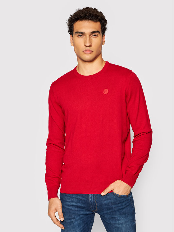 North Sails Пуловер 699430 Червен Regular Fit