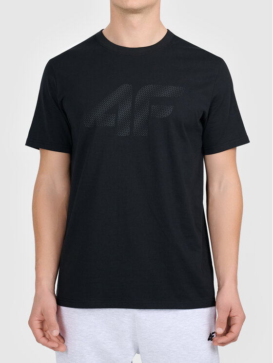 4F 4F T-Shirt 4FWMM00TTSHM3342-20S Czarny Active Fit