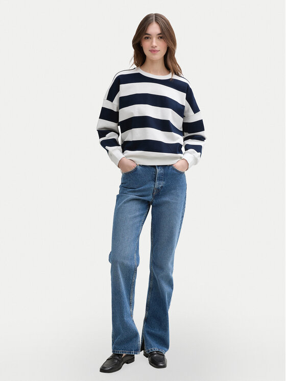 Tom Tailor Denim Tom Tailor Denim Pulóver 1045508 Sötétkék Regular Fit