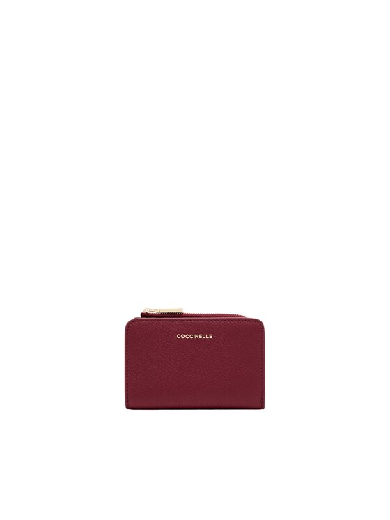 Coccinelle Coccinelle Portafoglio Metallic 1 Bordeaux