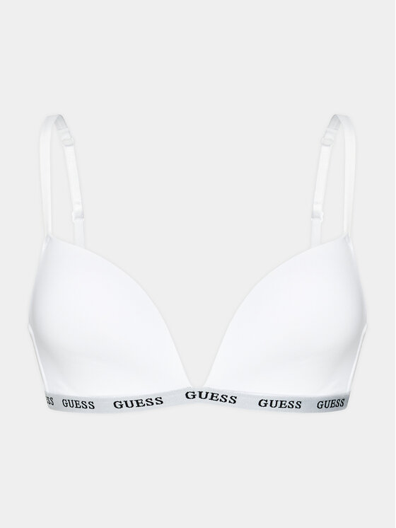 Guess Guess Σουτιέν χωρίς μπανέλα O3YC02 KBS50 Λευκό