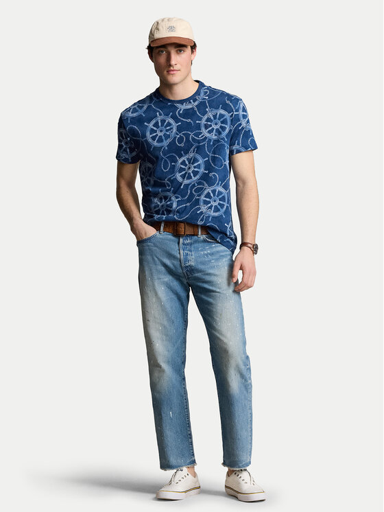 Polo Ralph Lauren Polo Ralph Lauren Majica 710941548001 Modra Classic Fit