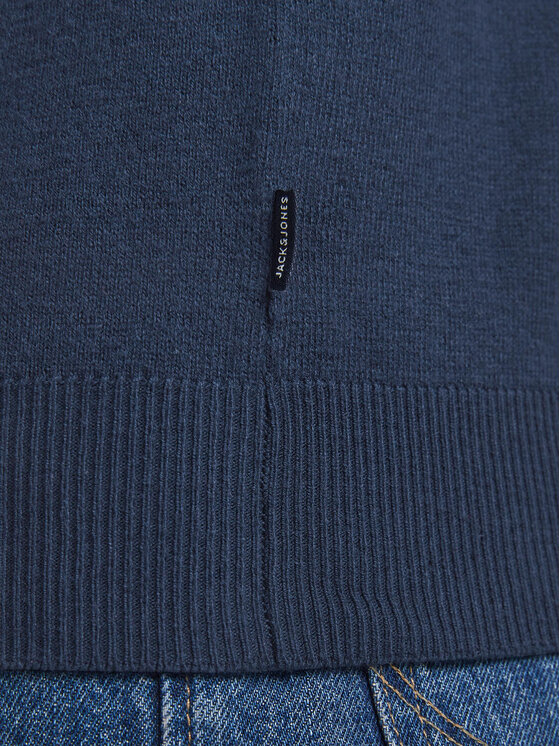 Jack & Jones Jack & Jones Džemper Emil 12189339 Tamnoplava Regular Fit