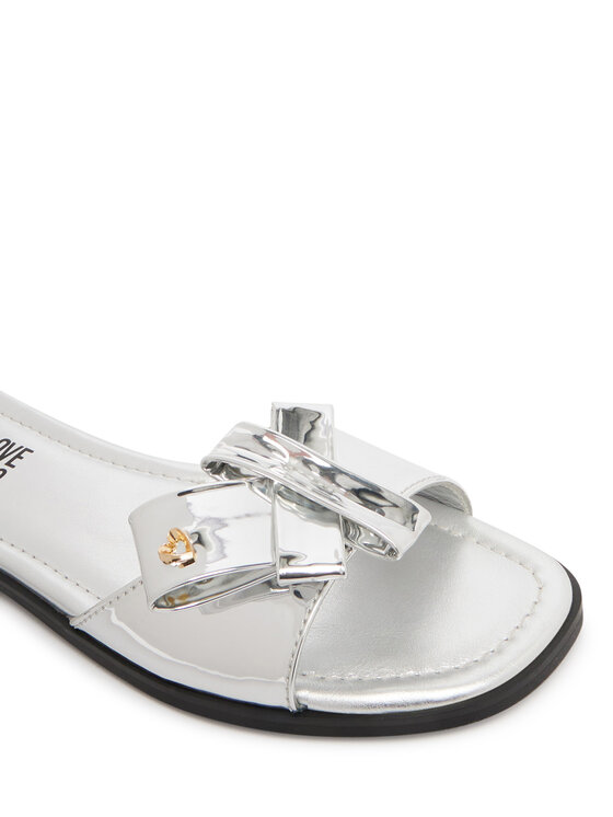 LOVE MOSCHINO LOVE MOSCHINO Šľapky JA28142G0OJE090B Strieborná