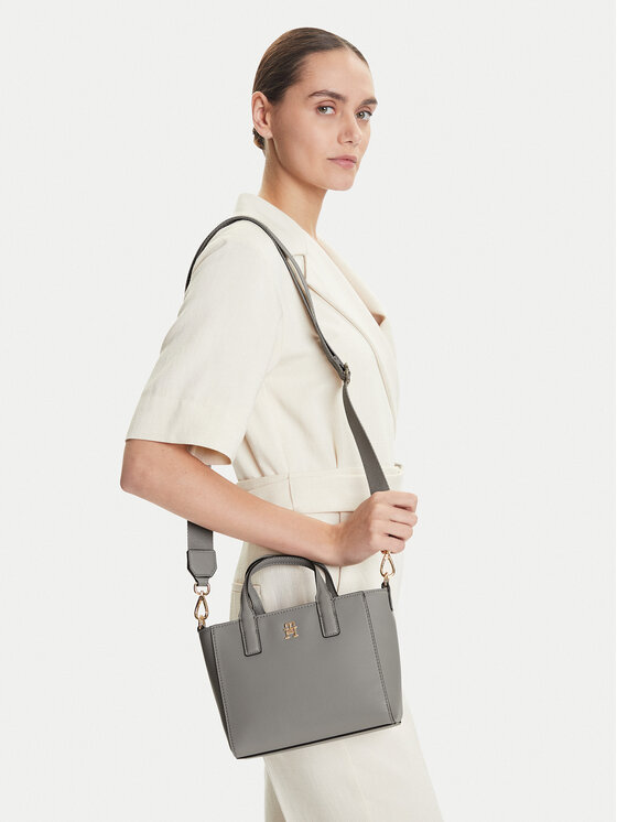Tommy Hilfiger Tommy Hilfiger Τσάντα AW0AW16907 Γκρι