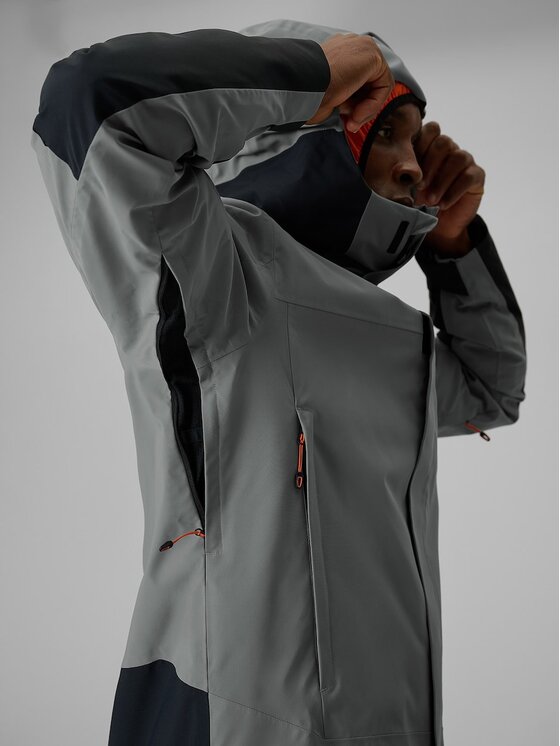 4F 4F Μπουφάν outdoor 4FRSS26TTJAM1269-24S Γκρι Regular Fit