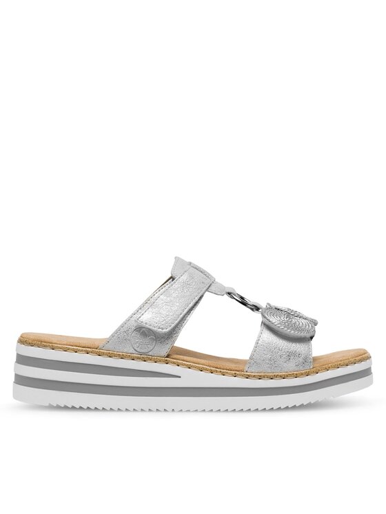 Rieker Rieker Natikače V02K3-40 Srebrna