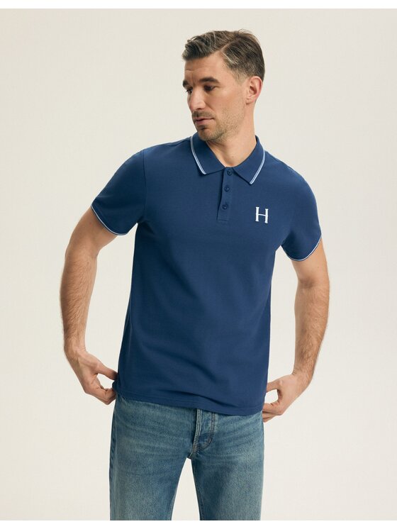 Henderson Henderson Polo 44616 Granatowy